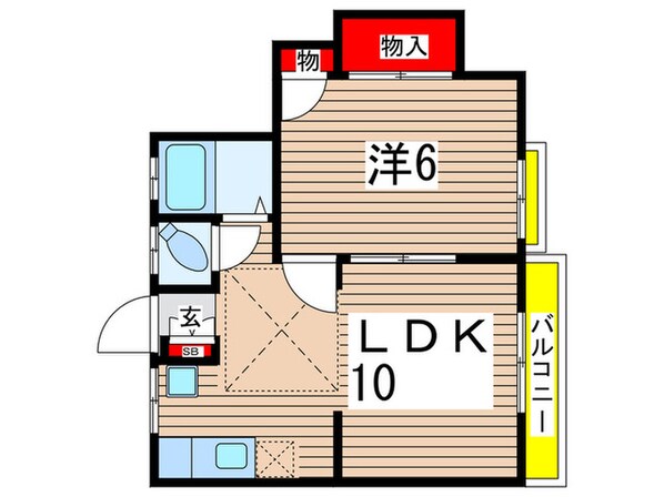 サンロイヤル市ヶ尾の物件間取画像